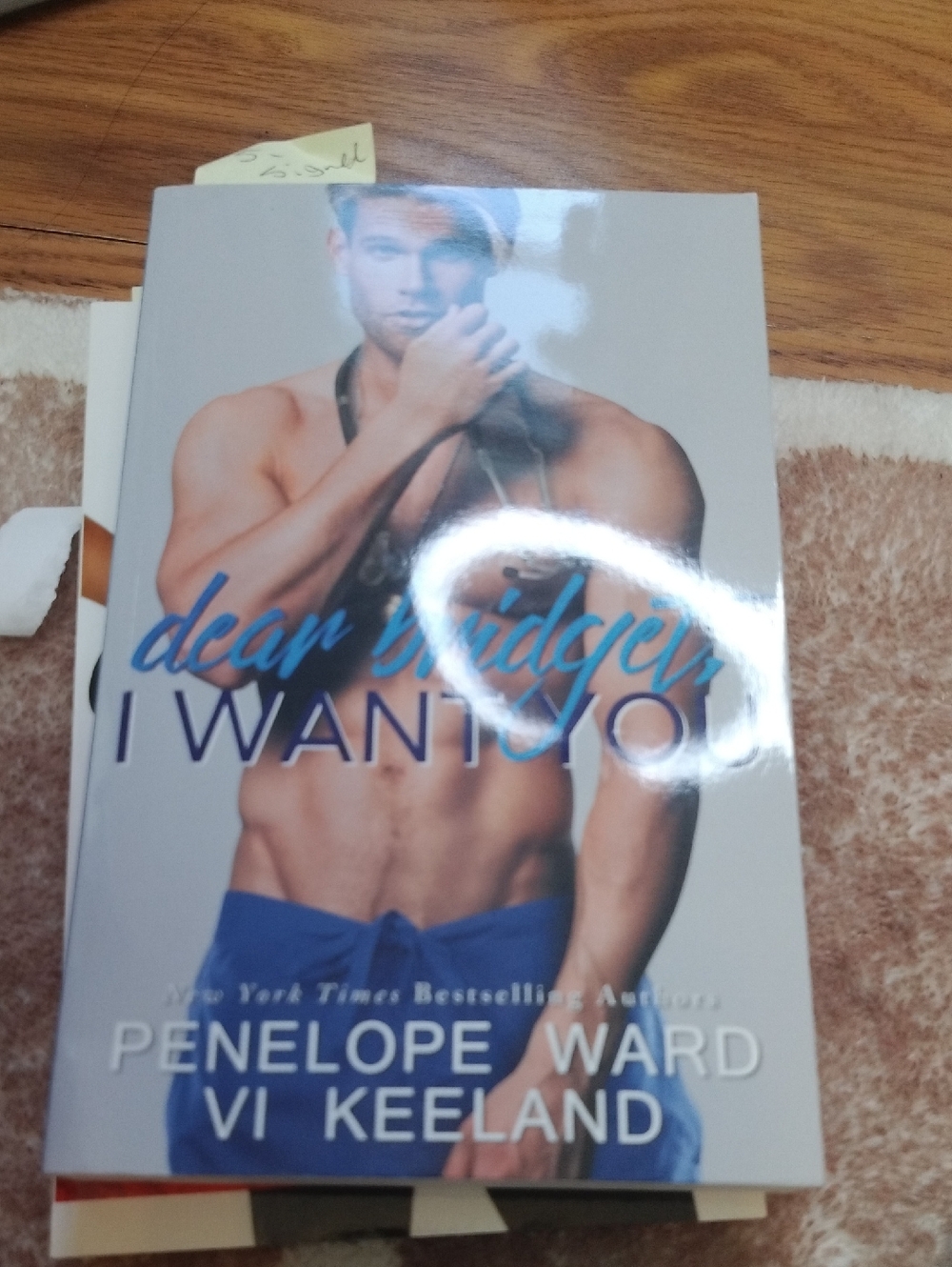 Dear Bridgeton I Want You by Penelope Ward & Vi Keeland - Blue Cover